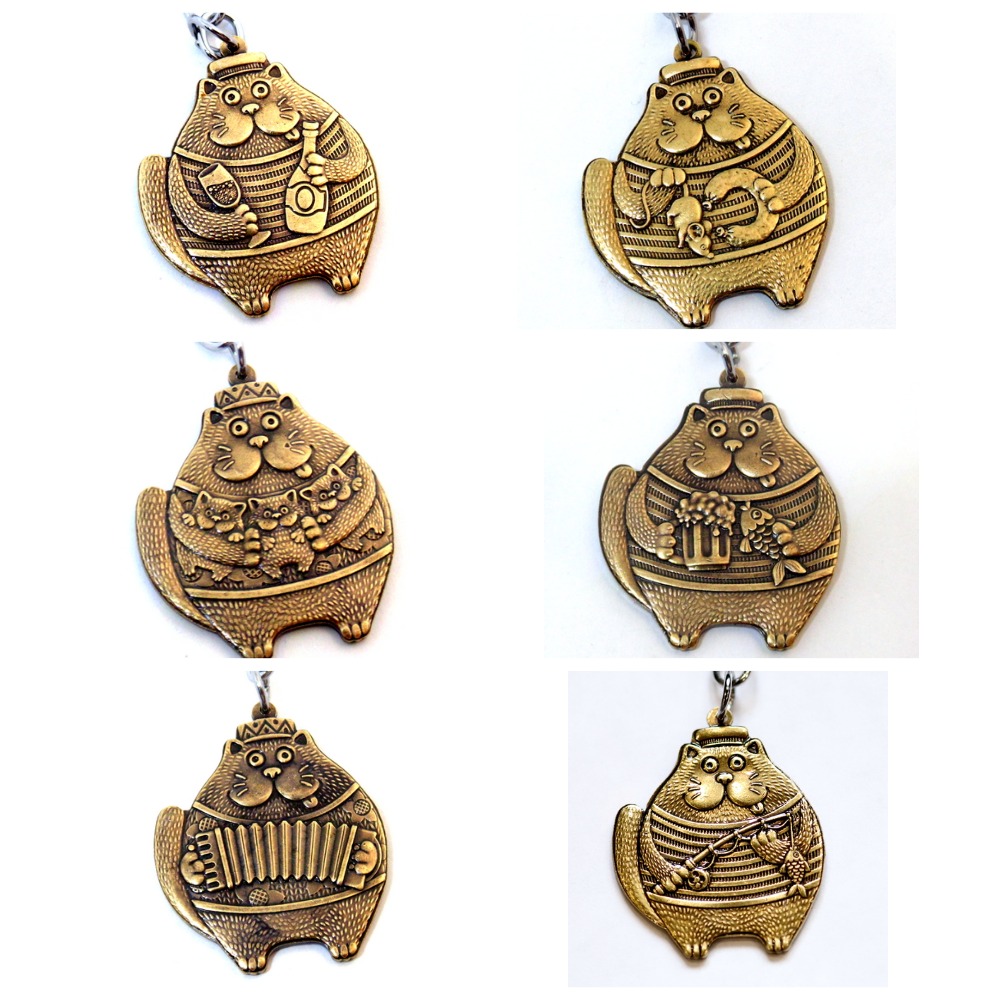 Очаровательные новинки! Брелоки и броши позитивными котами :) Очаровательные новинки! Брелоки и броши позитивными котами :)