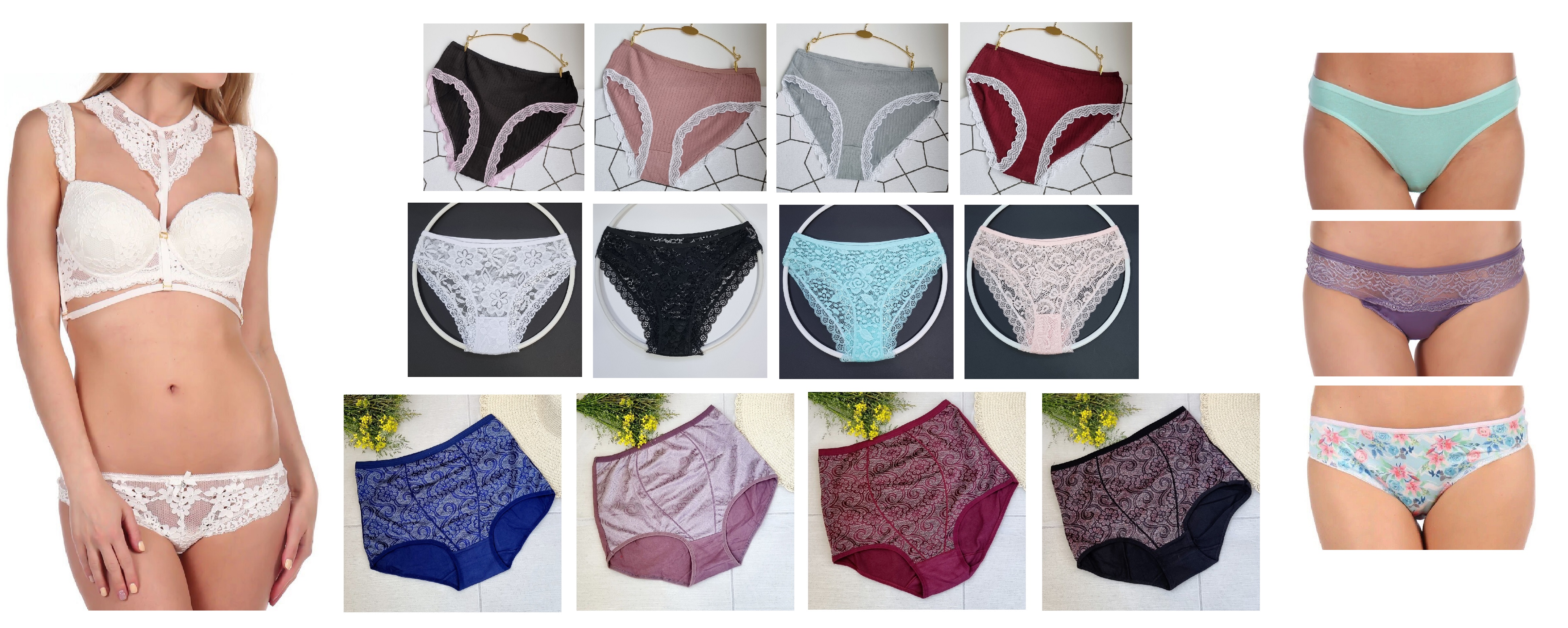 Большой выбор женских трусиков! Их точно много не бывает!)) Большой выбор женских трусиков! Их точно много не бывает!))