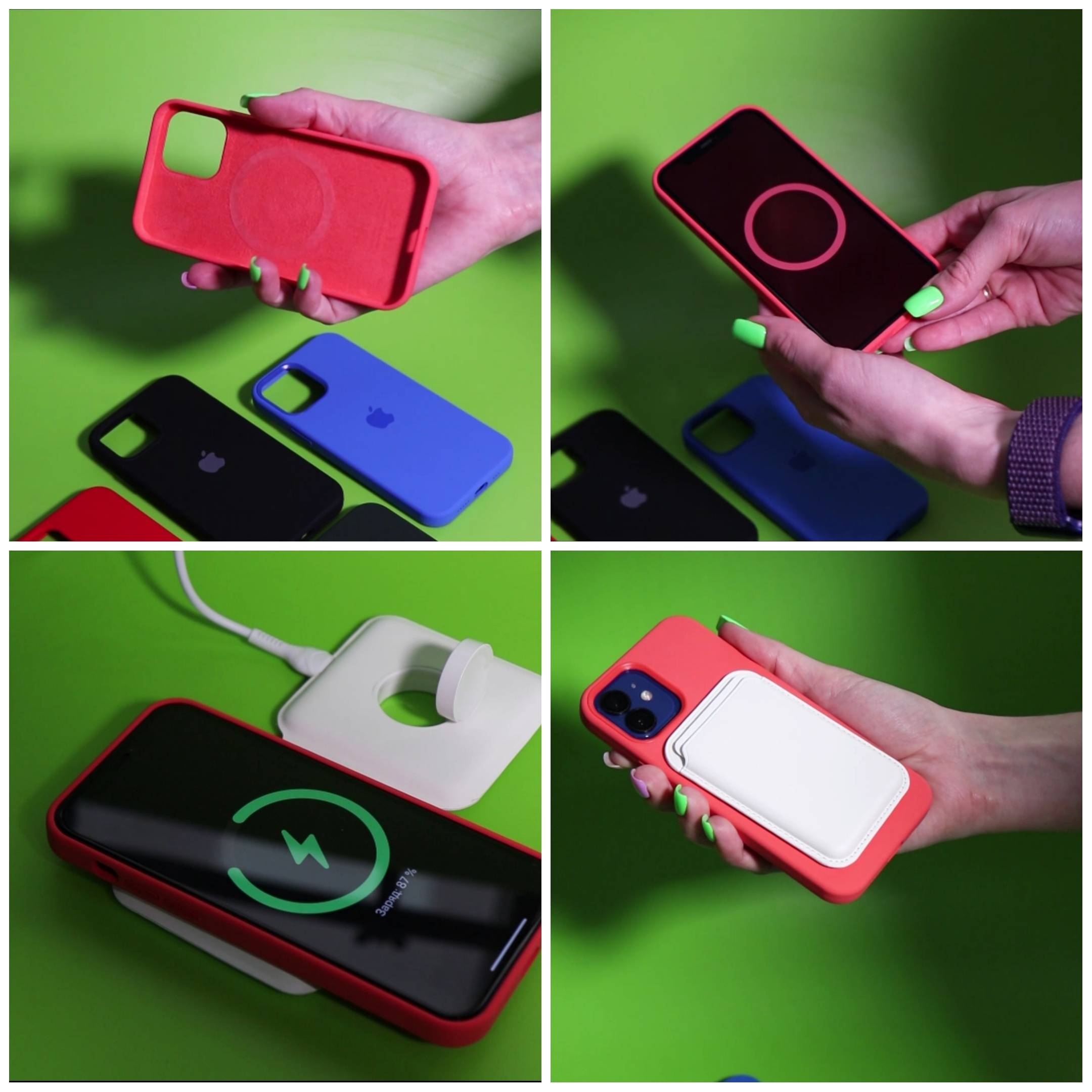 Silicone Case MagSafe с анимацией! Это магия в ваших руках! Silicone Case MagSafe с анимацией! Это магия в ваших руках!