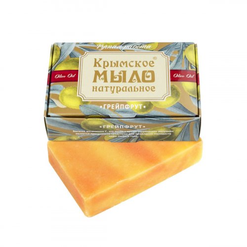 Шикарное мыло с позитивным и натуральным цитрусовым ароматом. Сварено на оливковом масле с добавлением экстракта грейпфрута. Запах потрясающе вкусный. Поднимает настроение. Пользоваться этим мылом сплошное удовольствие. Шикарное мыло с позитивным и натуральным цитрусовым ароматом. Сварено на оливковом масле с добавлением экстракта грейпфрута. Запах потрясающе вкусный. Поднимает настроение. Пользоваться этим мылом сплошное удовольствие.