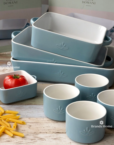 Блюдо прямоугольное Moderna, серо-голубое, 35х23 см, 4 л Блюдо прямоугольное Moderna, серо-голубое, 35х23 см, 4 л