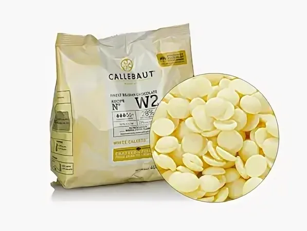 РАЙ ДЛЯ КОНДИТЕРА! Шоколад белый Callebaut 28 % таблетированный, 400 г РАЙ ДЛЯ КОНДИТЕРА! Шоколад белый Callebaut 28 % таблетированный, 400 г