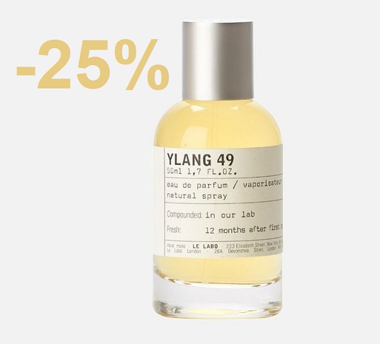 Почувствуйте себя смелой и желанной, воспользовавшись ароматом Le Labo Ylang 49!!! Всего лишь одна капля этого потрясающего парфюма привлечет к вам внимание представителей противоположного пола, целиком завладев их мыслями и даже сердцами))) Почувствуйте себя смелой и желанной, воспользовавшись ароматом Le Labo Ylang 49!!! Всего лишь одна капля этого потрясающего парфюма привлечет к вам внимание представителей противоположного пола, целиком завладев их мыслями и даже сердцами)))