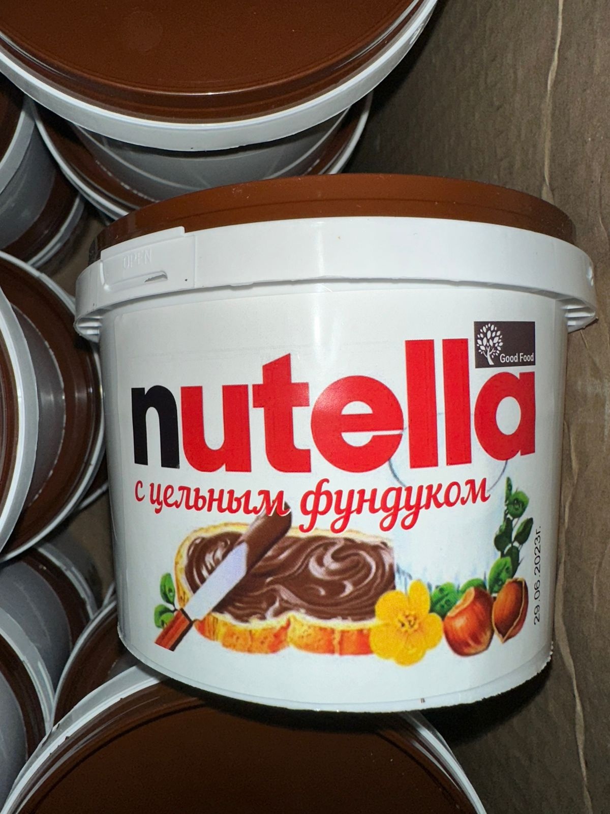 Ммммммням! Паста нутелла с фундуком Ммммммням! Паста нутелла с фундуком