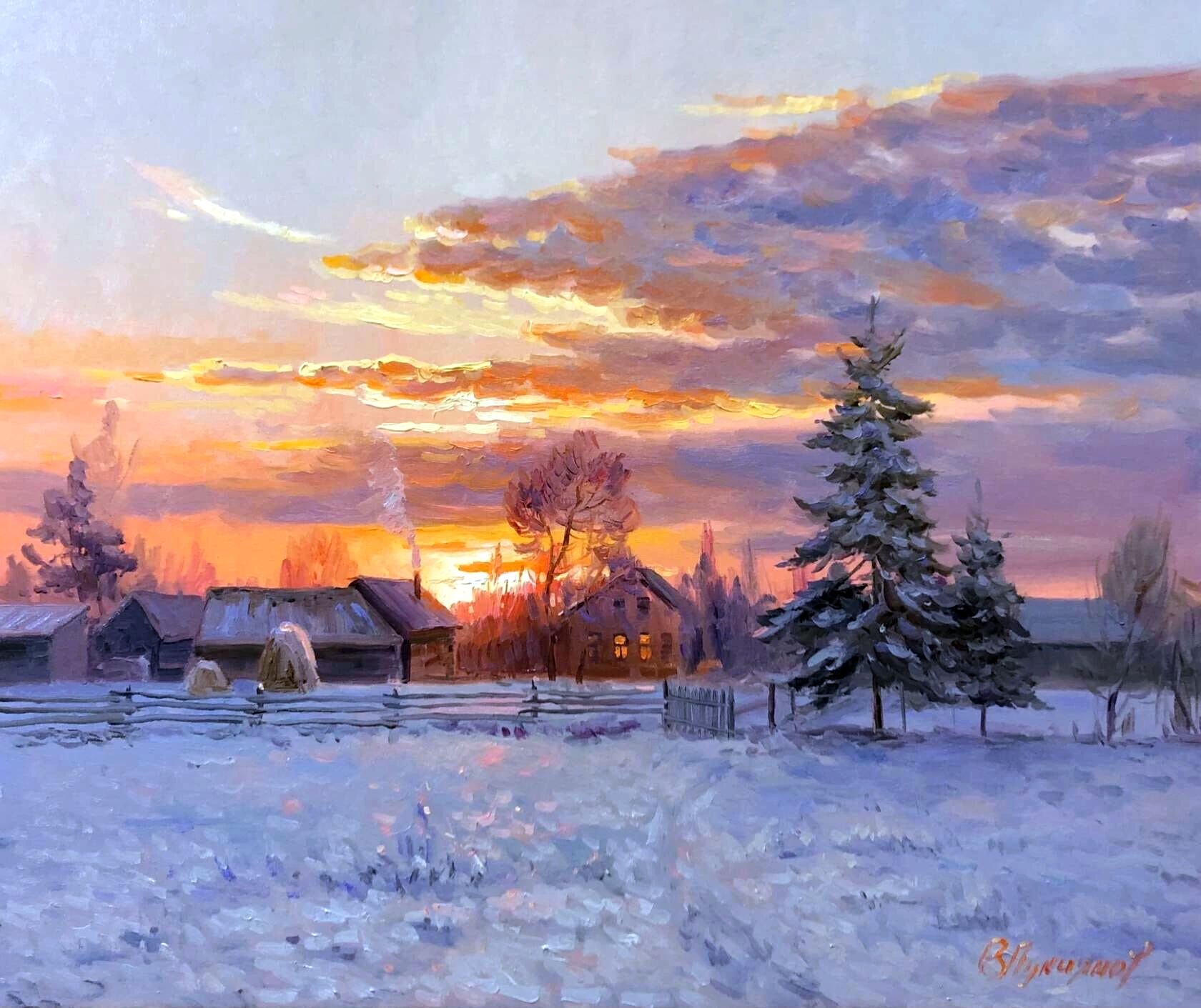 Первый день зимы Первый день зимы