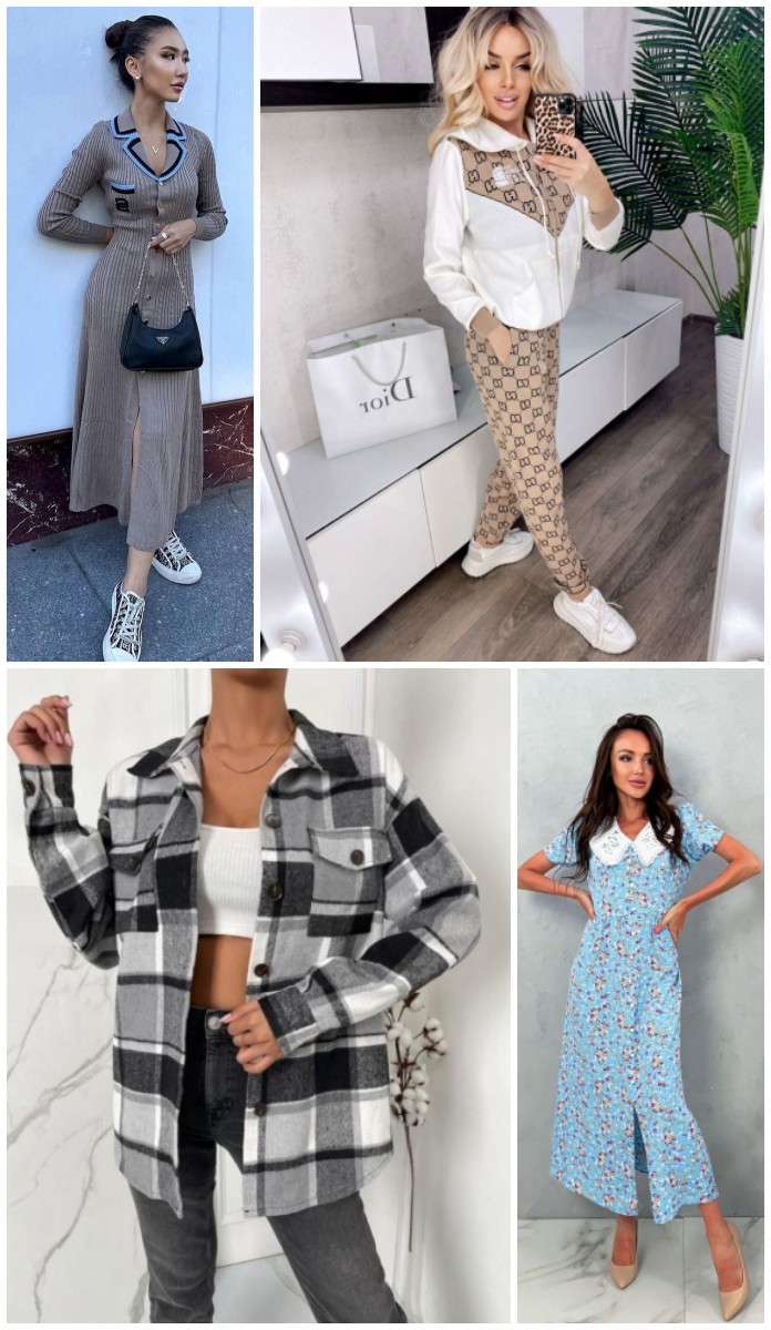 Модный свитер или крутая футболка? Удобные джинсы или спортивный костюм? Добавлено очень много новинок женской одежды, тренды этого года! Модный свитер или крутая футболка? Удобные джинсы или спортивный костюм? Добавлено очень много новинок женской одежды, тренды этого года!