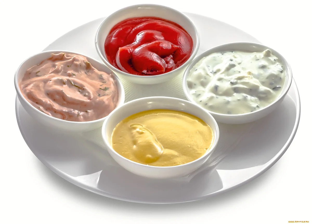 Соусы- это дар богов, способный по-особенному раскрыть вкус любого блюда Соусы- это дар богов, способный по-особенному раскрыть вкус любого блюда