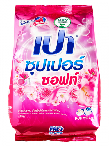 Стиральный порошок Lion Pao с формулой Super Soft для стирки белья с эффектом кондиционера. Сохраняет ткань яркой, делает ее гладкой, мягкой и приятной на ощупь, как после дополнительного использования кондиционера. Стиральный порошок Lion Pao с формулой Super Soft для стирки белья с эффектом кондиционера. Сохраняет ткань яркой, делает ее гладкой, мягкой и приятной на ощупь, как после дополнительного использования кондиционера.