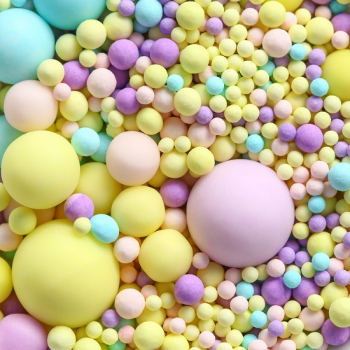 Посыпка кондитерская фигурная Нежный перламутр. Посыпка кондитерская фигурная Нежный перламутр.