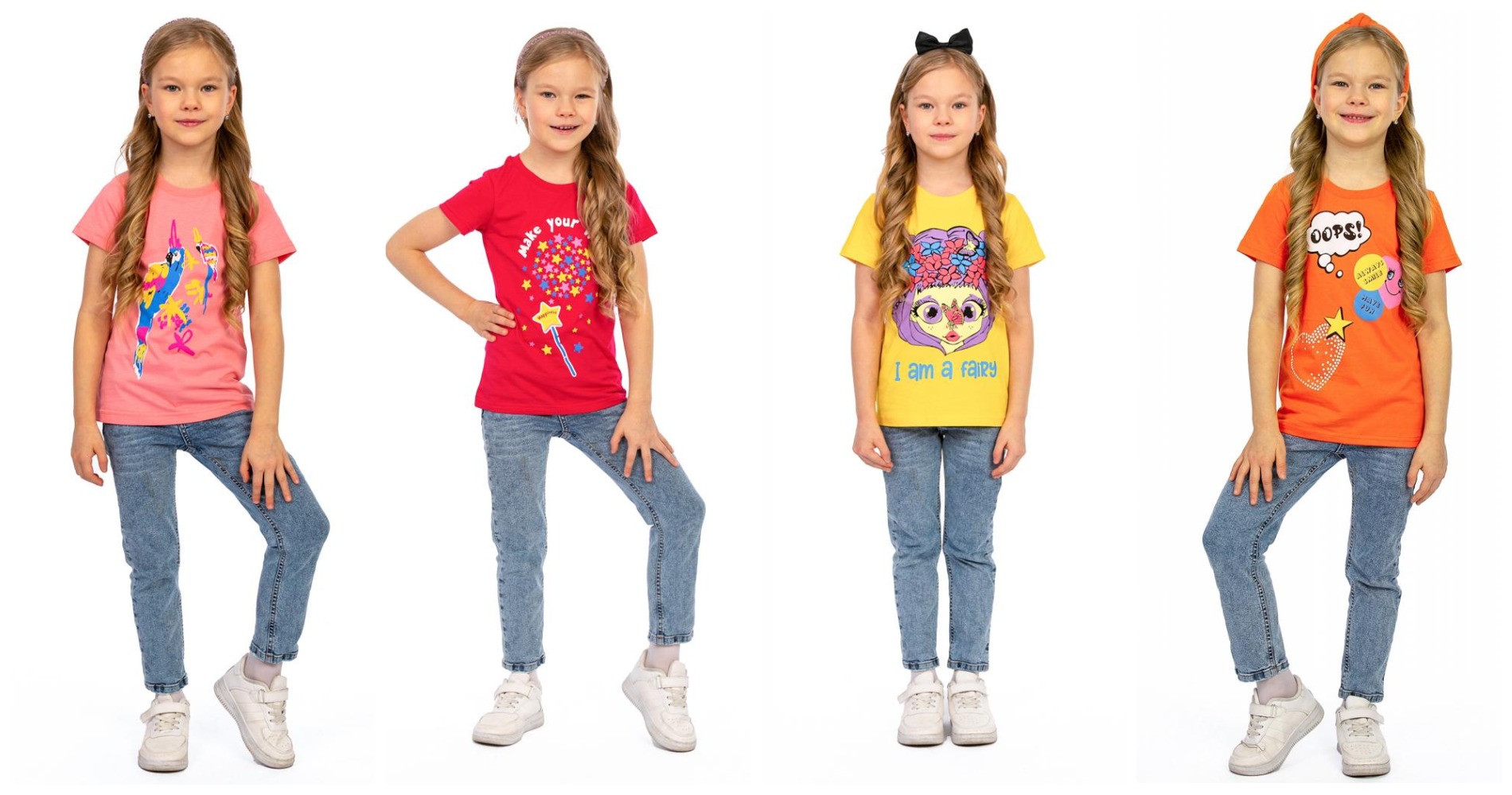 НОВИНКИ детских футболок для девочек всего по 295 руб! Яркие расцветки, забавные принты! Размеры 98-122 НОВИНКИ детских футболок для девочек всего по 295 руб! Яркие расцветки, забавные принты! Размеры 98-122