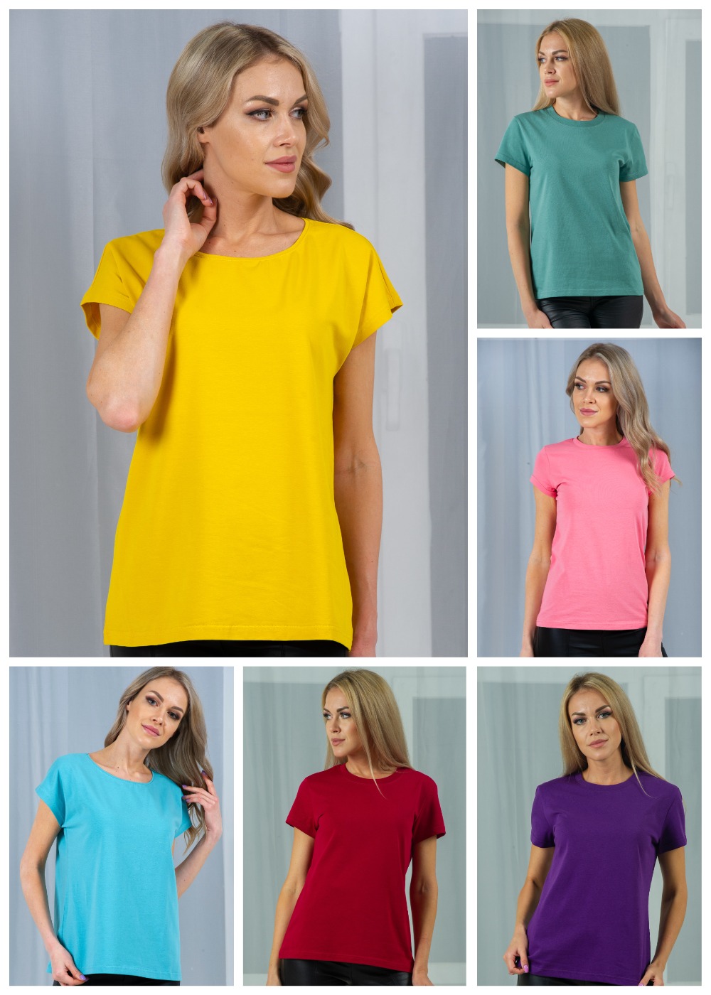 Достоинства женских футболок от производителя "Нежка" - удобство, комфорт и актуальные яркие расцветки. Достоинства женских футболок от производителя "Нежка" - удобство, комфорт и актуальные яркие расцветки.