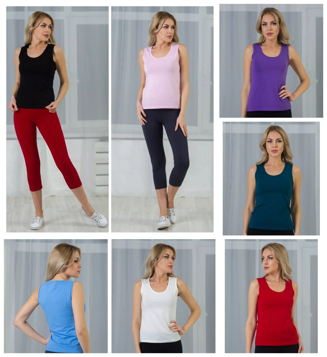 НОВИНКИ женских топов от Нежки по 322 руб! Данная яркая однотонная майка с широкими лямками имеет овальный вырез и полуприлегающий силуэт, что делает ее удобной, практичной и красивой. Отличный выбор для дома, спорта, офиса, школы, работы, дачи НОВИНКИ женских топов от Нежки по 322 руб! Данная яркая однотонная майка с широкими лямками имеет овальный вырез и полуприлегающий силуэт, что делает ее удобной, практичной и красивой. Отличный выбор для дома, спорта, офиса, школы, работы, дачи