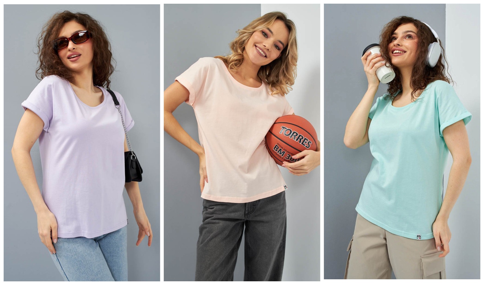 Женские футболки F5, Comfort fit (свободный силуэт), круглый вырез горловины, короткий цельнокроеный рукав с отворотами. Цена от 350р Женские футболки F5, Comfort fit (свободный силуэт), круглый вырез горловины, короткий цельнокроеный рукав с отворотами. Цена от 350р