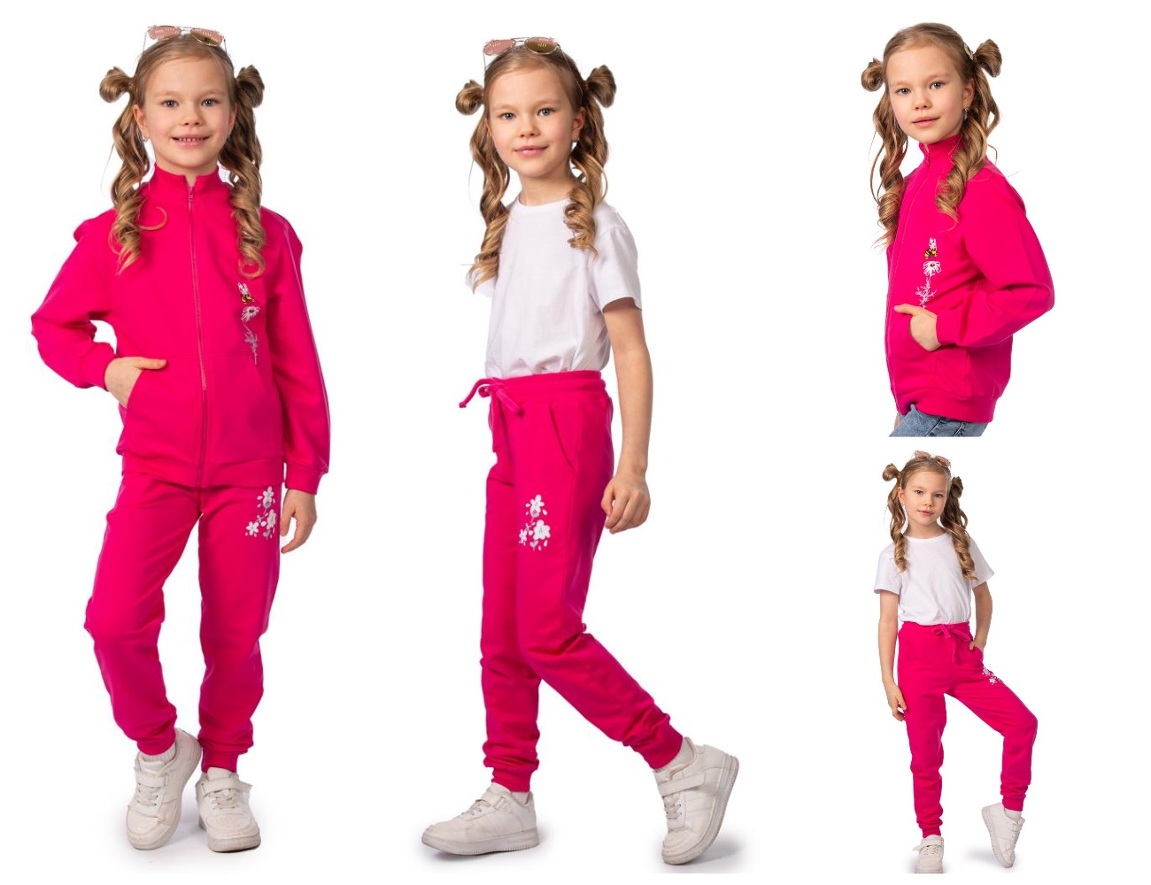 Ещё один яркий костюмчик получится в свекольно-фиолетовом цвете! Толстовка на молнии и брючки из футера, размеры 98-122 Ещё один яркий костюмчик получится в свекольно-фиолетовом цвете! Толстовка на молнии и брючки из футера, размеры 98-122