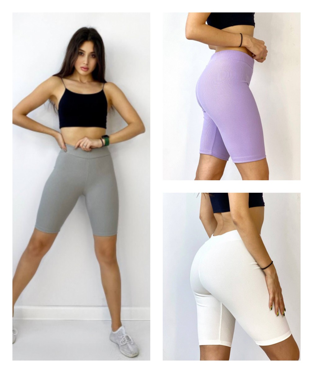 Велосипедки 325р, в рубчик, классно смотрятся с футболками oversize. На выбор 8 расцветок Велосипедки 325р, в рубчик, классно смотрятся с футболками oversize. На выбор 8 расцветок