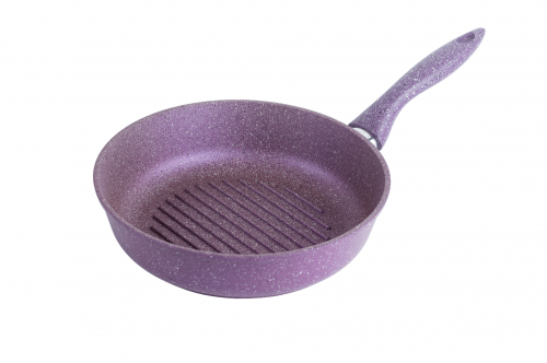 Сковорода-гриль круглая 24 см Фуксия Сковорода-гриль круглая 24 см Фуксия