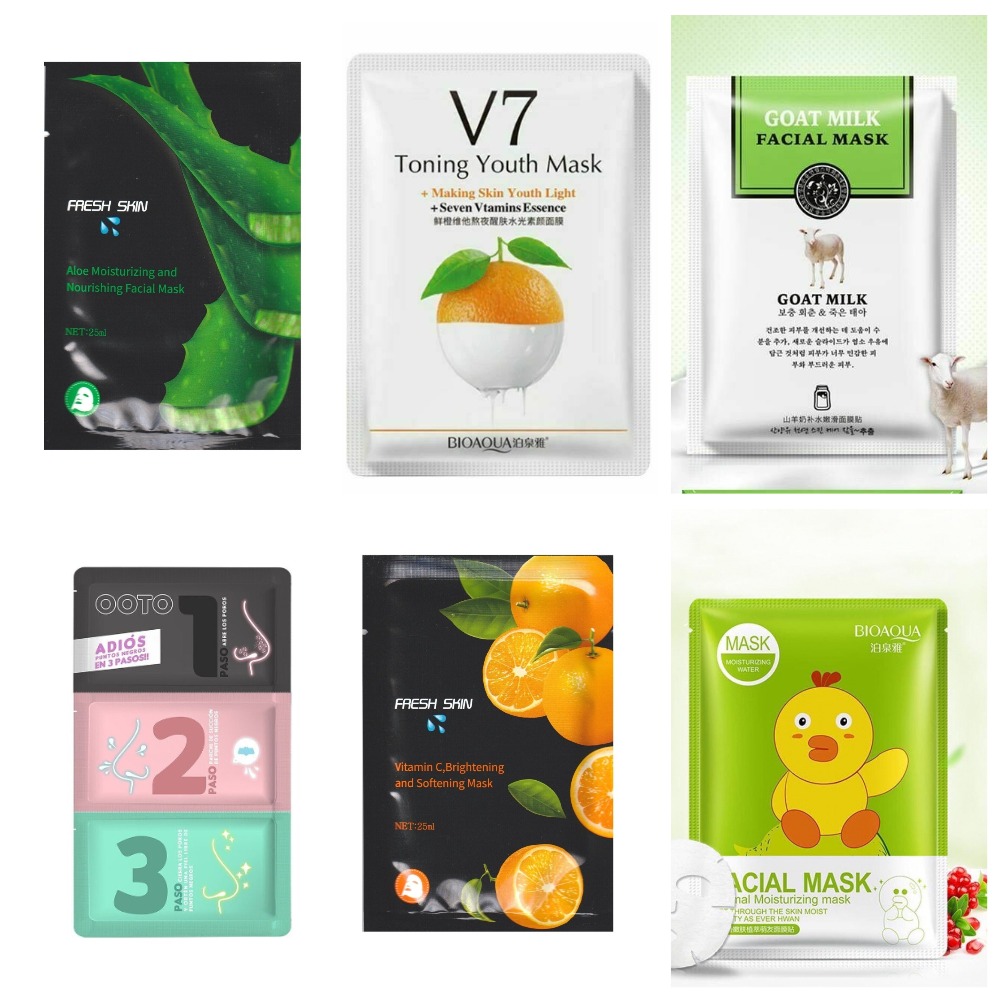 РАСПРОДАЖА Тканевые Маски от 5 рублей/штука РАСПРОДАЖА Тканевые Маски от 5 рублей/штука