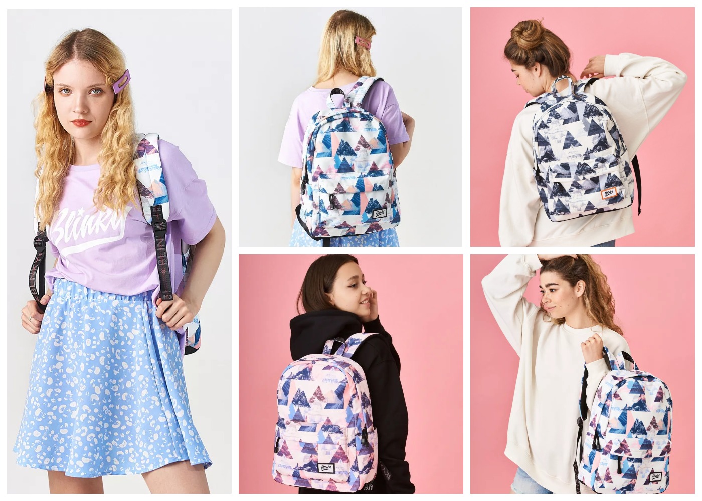 СУПЕРЦЕНА 700р (было 1390=) Рюкзак для подростка с принтом от бренда Blinky СУПЕРЦЕНА 700р (было 1390=) Рюкзак для подростка с принтом от бренда Blinky