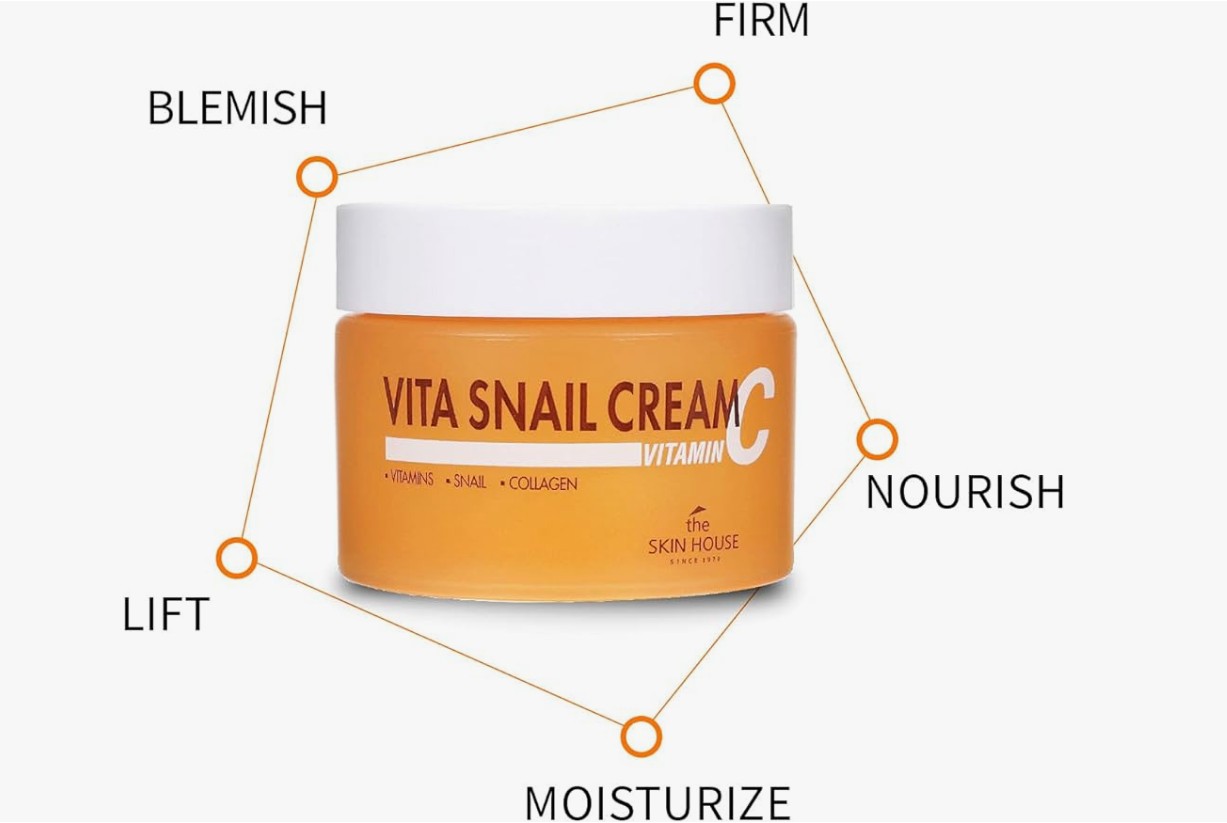 УлЁтные цены! РОЗНИЦА ок.1500 р! Цена по акции 249 р!! The Skin House Vita Snail Cream.Экстракты мандарина, бергамота, смородины - сильные антиоксиданты с омолаживающим, освежающим и заряжающим энергией действием. УлЁтные цены! РОЗНИЦА ок.1500 р! Цена по акции 249 р!! The Skin House Vita Snail Cream.Экстракты мандарина, бергамота, смородины - сильные антиоксиданты с омолаживающим, освежающим и заряжающим энергией действием.