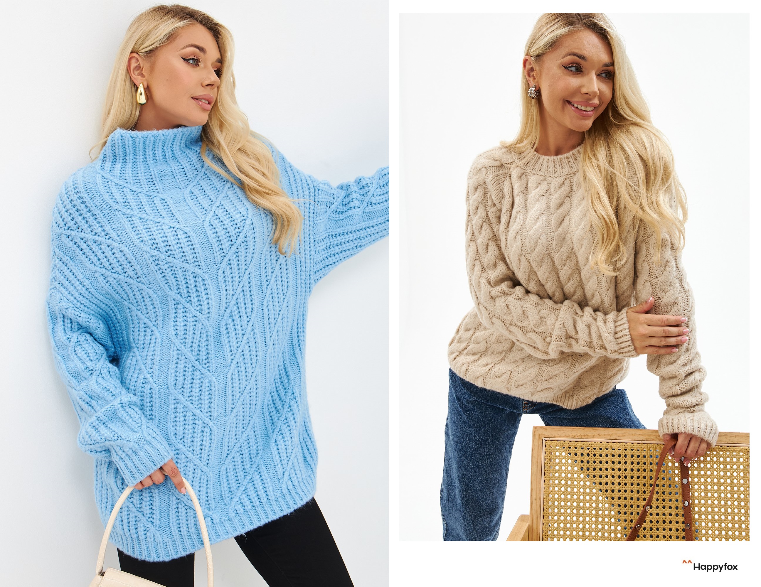 Happy Fox. Уютное, согревающее. Для самых уютных дней! Свитер оверсайз станет незаменимой частью зимнего гардероба. Его оригинальная крупная вязка и высокий воротник-стойка делают джемпер идеальным выбором для создания стильных и комфортных образов. Happy Fox. Уютное, согревающее. Для самых уютных дней! Свитер оверсайз станет незаменимой частью зимнего гардероба. Его оригинальная крупная вязка и высокий воротник-стойка делают джемпер идеальным выбором для создания стильных и комфортных образов.