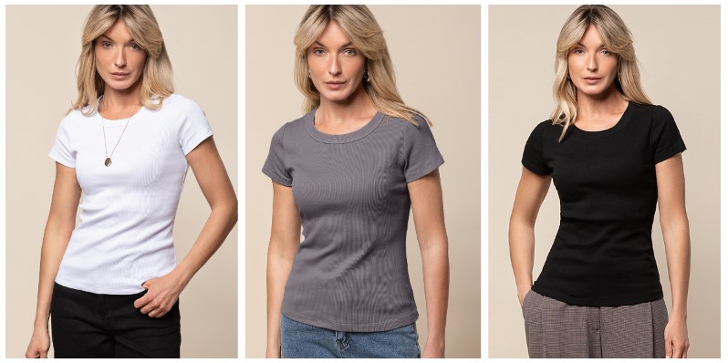 Эта базовая футболка от Vilatte впишется в любой гардероб и подойдет для офисного дресс-кода Эта базовая футболка от Vilatte впишется в любой гардероб и подойдет для офисного дресс-кода