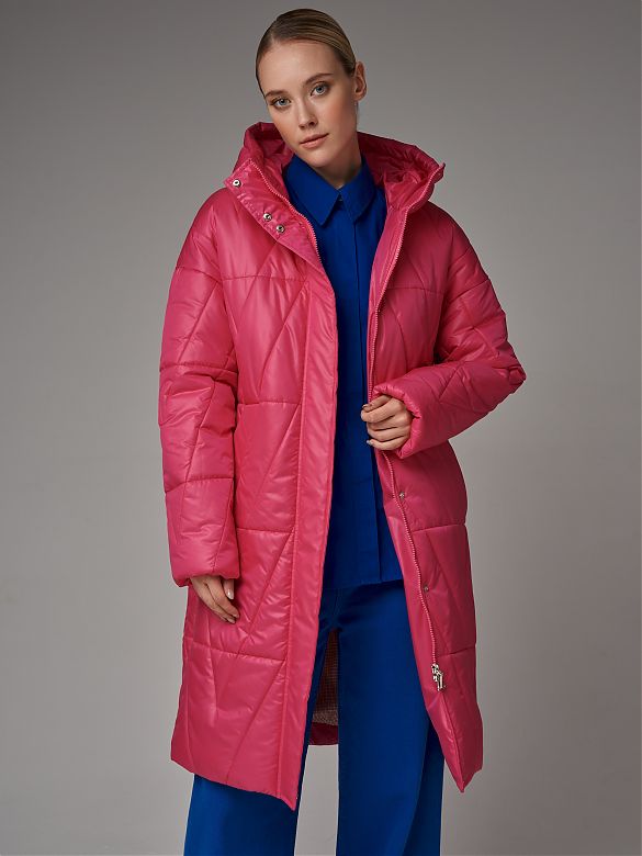 СУПЕР ЦЕНА 4868р (в розницу 11700р) Пальто женское арт. 81951 в цвете фуксия. Покрой: О-силуэт, оверсайз. СУПЕР ЦЕНА 4868р (в розницу 11700р) Пальто женское арт. 81951 в цвете фуксия. Покрой: О-силуэт, оверсайз.