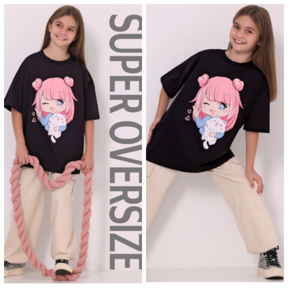 ФУТБОЛКА ДЛЯ ДЕВОЧЕК, ПЛОТНЫЙ ХЛОПОК, ОВЕРСАЙЗ, ЯРКИЙ РИСУНОК. И ВСЕГО ЗА 259 руб +ОРГ.Сбор! ФУТБОЛКА ДЛЯ ДЕВОЧЕК, ПЛОТНЫЙ ХЛОПОК, ОВЕРСАЙЗ, ЯРКИЙ РИСУНОК. И ВСЕГО ЗА 259 руб +ОРГ.Сбор!