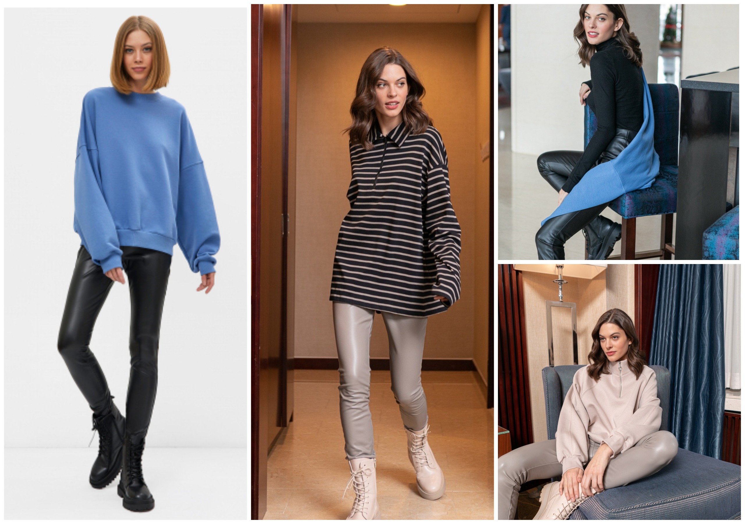 ХИТ ПРОДАЖ!!! Вам не захочется их снимать! Брюки прилегающего силуэта из экокожи очень качественные и тёплые, отлично подойдут для прогулок в холодную погоду. Они идут с высокой посадкой и меховым утеплением! ХИТ ПРОДАЖ!!! Вам не захочется их снимать! Брюки прилегающего силуэта из экокожи очень качественные и тёплые, отлично подойдут для прогулок в холодную погоду. Они идут с высокой посадкой и меховым утеплением!