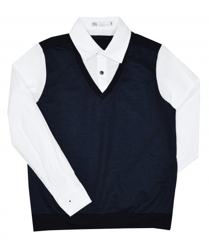 Джемпер-обманка для мальчика по Акции - качество отличное Джемпер-обманка для мальчика по Акции - качество отличное