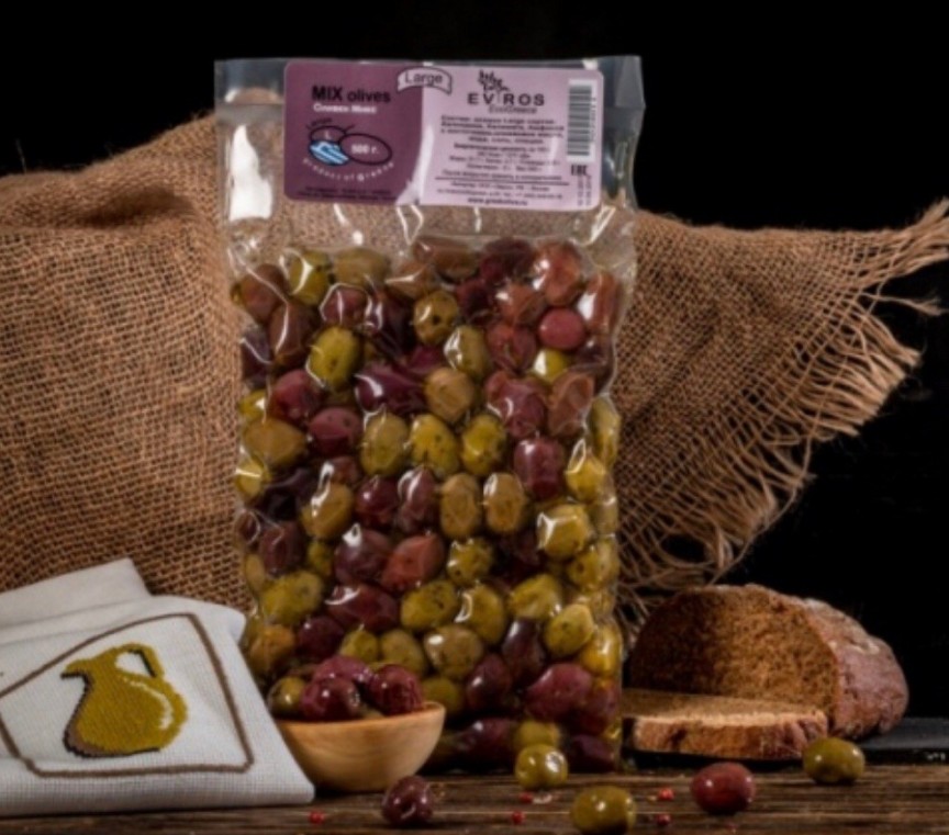 ХИТ ПРОДАЖ! Микс из оливок 250г вакуум (размер XL+XXL) ХИТ ПРОДАЖ! Микс из оливок 250г вакуум (размер XL+XXL)