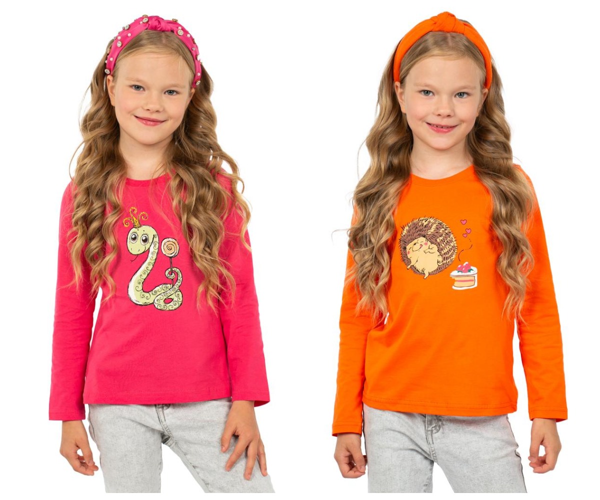 НОВИНКИ ярких лонгсливов для девочек всего по 333р опт! Размеры 98-122 НОВИНКИ ярких лонгсливов для девочек всего по 333р опт! Размеры 98-122