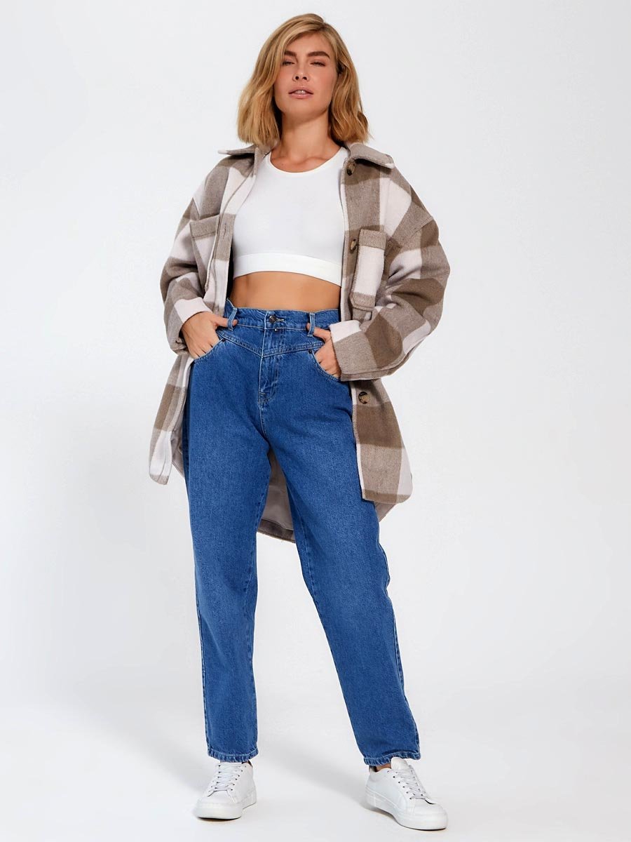 СУПЕРЦЕНА 690Р ОПТ! Женские модные джинсы с шестью карманами, спереди кокетка. Посадка Slouchy fit - высокая талия, расширенный крой в области бедер, широкие штанины зауженные к низу, укороченной длины. СУПЕРЦЕНА 690Р ОПТ! Женские модные джинсы с шестью карманами, спереди кокетка. Посадка Slouchy fit - высокая талия, расширенный крой в области бедер, широкие штанины зауженные к низу, укороченной длины.