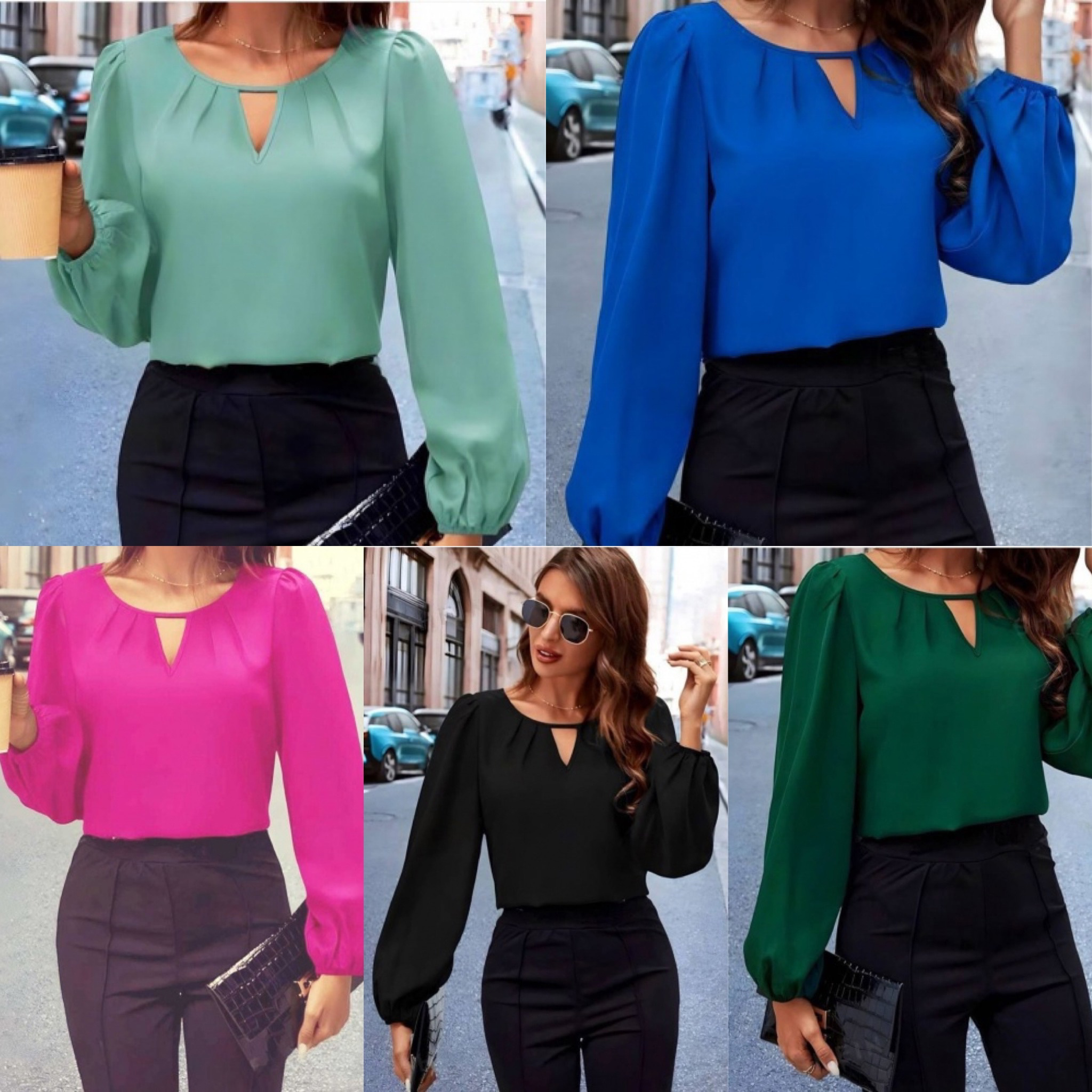 ТАКАЯ БЛУЗКА ДОЛЖНА БЫТЬ В ГАРДЕРОБЕ У КАЖДОЙ ДЕВУШКИ!!! ВСЕГО 720 руб +%. Классический фасон, однотонные спокойные цвета, такая блузка подойдёт под любой образ, носить можно и летом и зимой ОТЛИЧНЫЙ БАЗОВЫЙ ВАРИАНТ НА РАБОТУ!!!! ТАКАЯ БЛУЗКА ДОЛЖНА БЫТЬ В ГАРДЕРОБЕ У КАЖДОЙ ДЕВУШКИ!!! ВСЕГО 720 руб +%. Классический фасон, однотонные спокойные цвета, такая блузка подойдёт под любой образ, носить можно и летом и зимой ОТЛИЧНЫЙ БАЗОВЫЙ ВАРИАНТ НА РАБОТУ!!!!