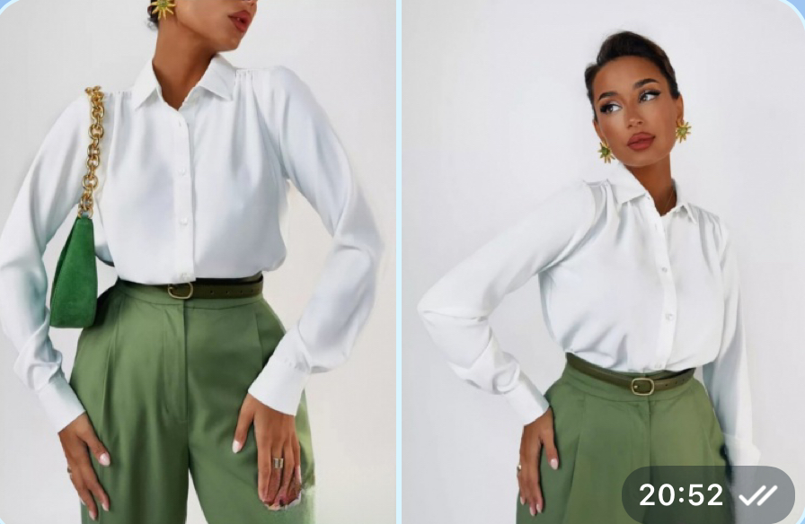 КЛАССИЧЕСКАЯ БЕЛАЯ БЛУЗКА ДЛЯ РАБОТЫ ВСЕГО ЗА 710 РУБ+%. ПЛОТНАЯ ШЕЛКОВИСТАЯ ТКАНЬ, НЕ МНЕТСЯ, ХОРОШО САДИТСЯ ПО ФИГУРЕ. ОТЛИЧНЫЙ ВАРИАНТ ДЛЯ РАБОТЫ РАЗМЕРЫ 42-52 КЛАССИЧЕСКАЯ БЕЛАЯ БЛУЗКА ДЛЯ РАБОТЫ ВСЕГО ЗА 710 РУБ+%. ПЛОТНАЯ ШЕЛКОВИСТАЯ ТКАНЬ, НЕ МНЕТСЯ, ХОРОШО САДИТСЯ ПО ФИГУРЕ. ОТЛИЧНЫЙ ВАРИАНТ ДЛЯ РАБОТЫ РАЗМЕРЫ 42-52