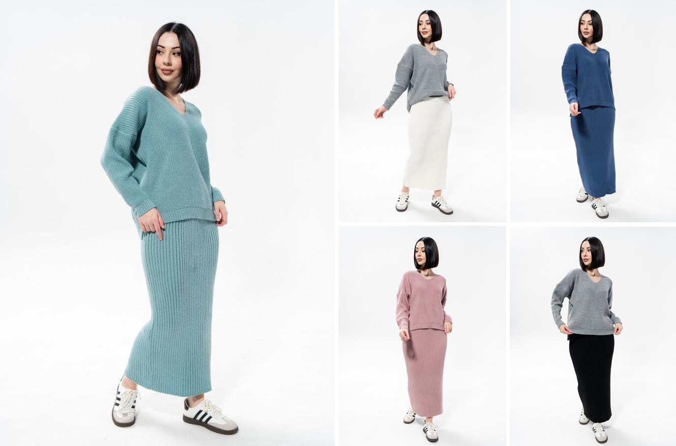 Трикотажный костюм джемпер +юбка! МОЖНО ЗАКАЗЫВАТЬ КОМПЛЕКТОМ И ПО ОТДЕЛЬНОСТИ!!! Трикотажный костюм джемпер +юбка! МОЖНО ЗАКАЗЫВАТЬ КОМПЛЕКТОМ И ПО ОТДЕЛЬНОСТИ!!!