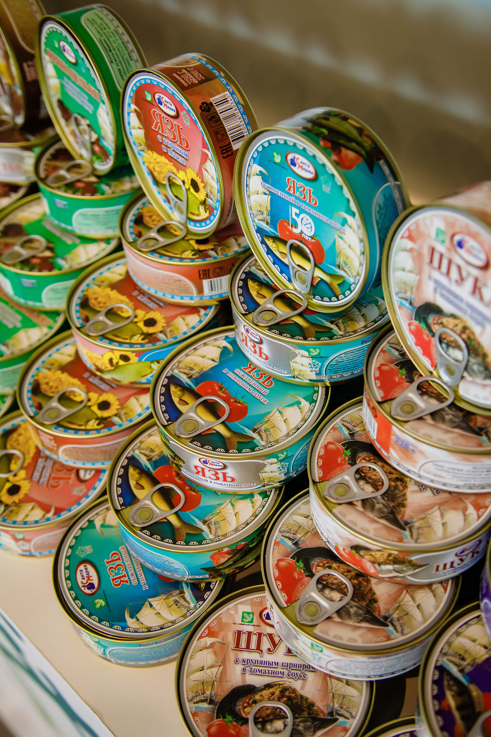 Новинка: консервы из пресноводных рыб Новинка: консервы из пресноводных рыб