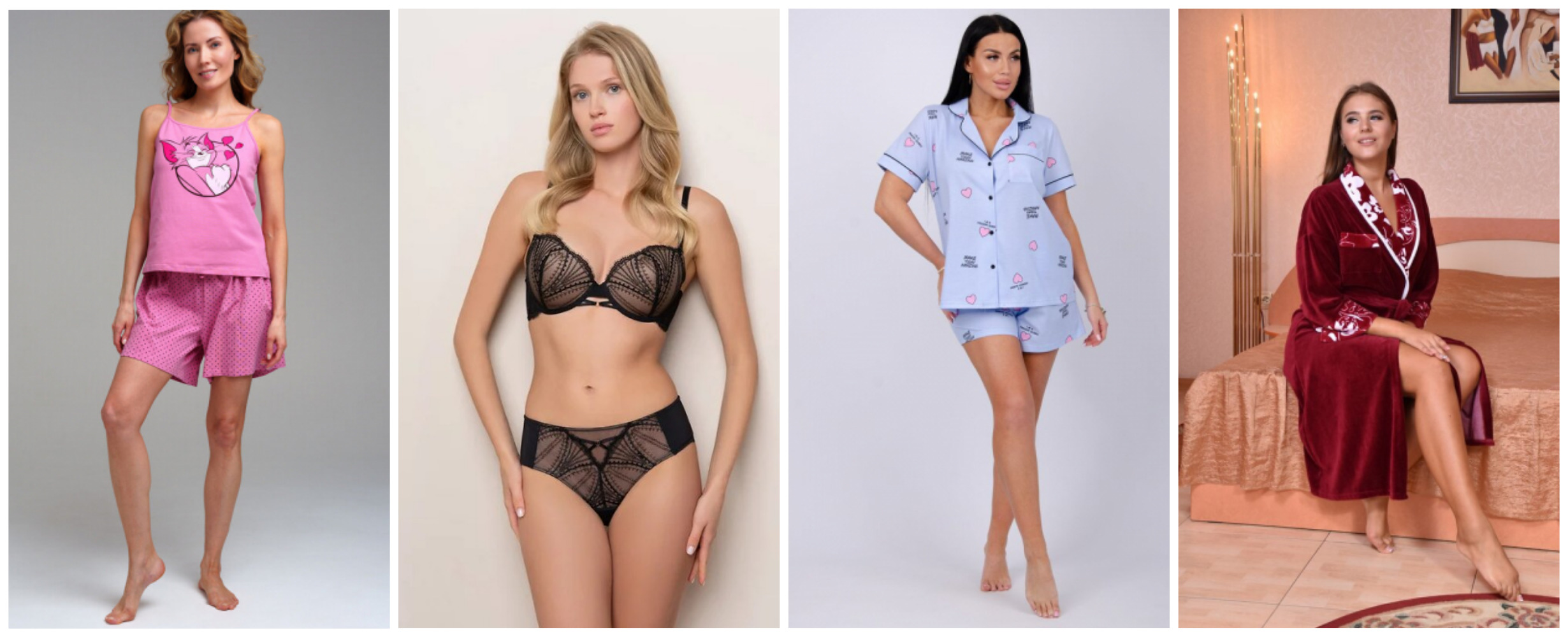 РАСПРОДАЖА! ШИКарный комплект из бюста и трусиков 1072 р!; Пижамка Malina размеры 44-52 660 руб вместо 924 р!; Комплект PLAYTODAY 667 руб вместо 1353 р!; ШИКарный велюровый халат размеры 48-74 всего 1290 руб вместо 1750 р! РАСПРОДАЖА! ШИКарный комплект из бюста и трусиков 1072 р!; Пижамка Malina размеры 44-52 660 руб вместо 924 р!; Комплект PLAYTODAY 667 руб вместо 1353 р!; ШИКарный велюровый халат размеры 48-74 всего 1290 руб вместо 1750 р!