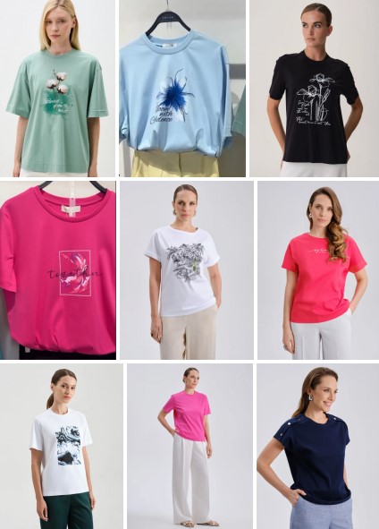 Они бесподобные! Женские футболки из мерсеризованного хлопка! ANTIGA! Они бесподобные! Женские футболки из мерсеризованного хлопка! ANTIGA!