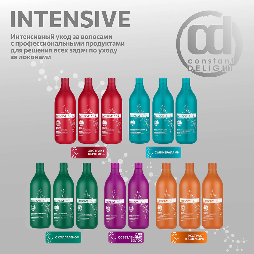 Распродажа. Шампунь, маски и бальзамы от Соnstаnt Dеlight линия Intеnsivе Распродажа. Шампунь, маски и бальзамы от Соnstаnt Dеlight линия Intеnsivе