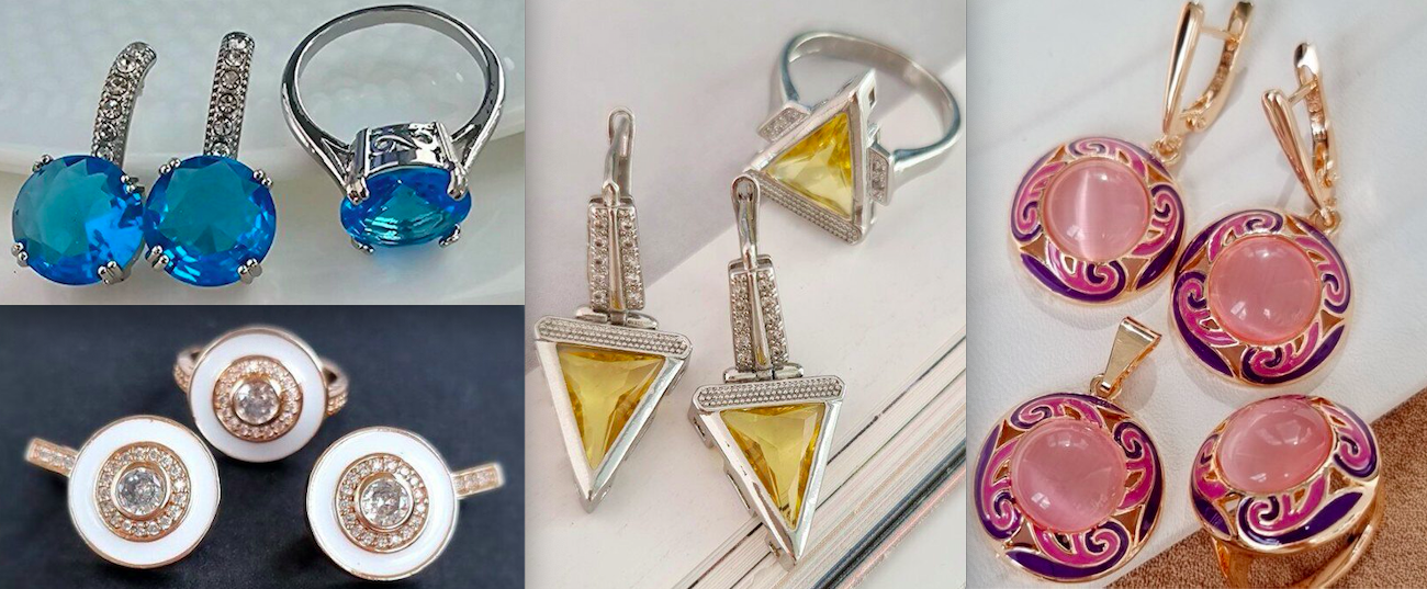 Комплекты и наборы ювелирной бижутерии X*upin*g и дуб*айского золота. Невероятный выбор! Суперцены! Комплекты и наборы ювелирной бижутерии X*upin*g и дуб*айского золота. Невероятный выбор! Суперцены!