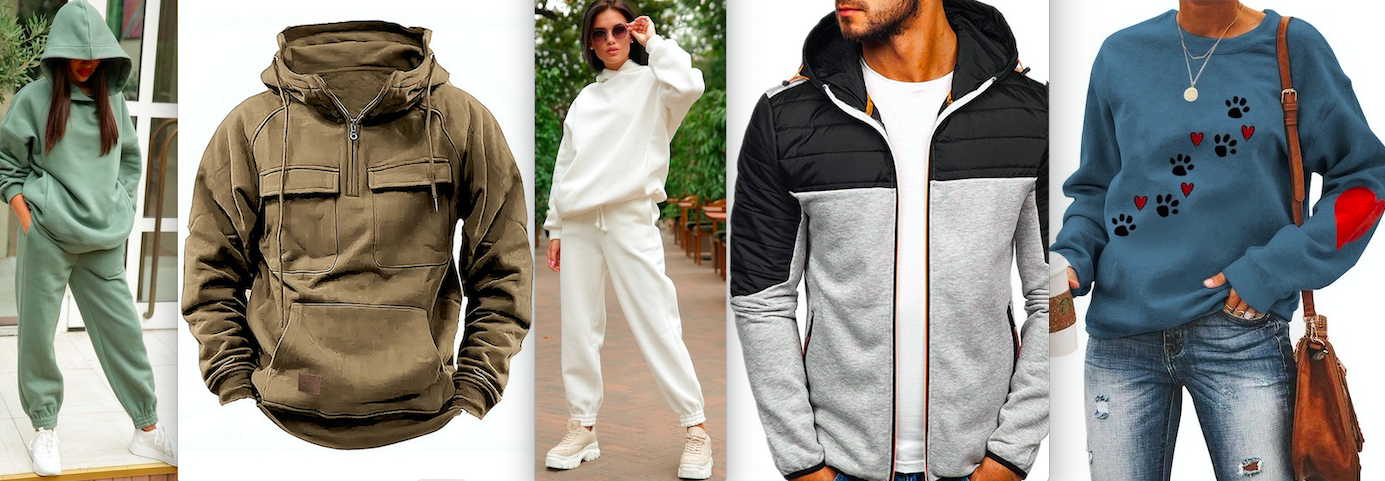 Женские и мужские худи, свитшоты, спортивные брюки, утеплённые костюмы. Все размеры без рядов! Лучшие цены! Женские и мужские худи, свитшоты, спортивные брюки, утеплённые костюмы. Все размеры без рядов! Лучшие цены!