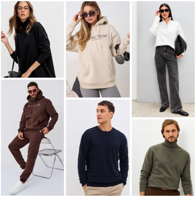 Повседневный трикотаж от Азбукамоды для него и для неё: Fine Joyce, Primm (размеры до 10XL). Уютная осенняя коллекция. В.11/25 Повседневный трикотаж от Азбукамоды для него и для неё: Fine Joyce, Primm (размеры до 10XL). Уютная осенняя коллекция. В.11/25