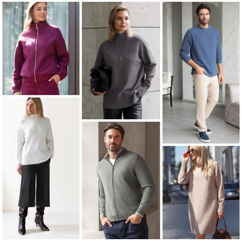 Vilatte. Новинки из футера, утепленного денима и кашемира. Базовый трикотаж, комфорт и премиум качество. Мужская коллекция. Размеры 40-58. Распродажа! В.21/25 Vilatte. Новинки из футера, утепленного денима и кашемира. Базовый трикотаж, комфорт и премиум качество. Мужская коллекция. Размеры 40-58. Распродажа! В.21/25