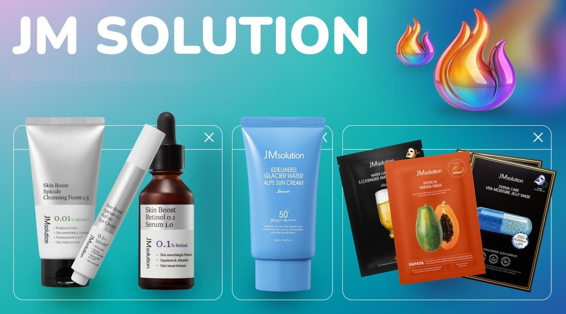 СНОВА В НАЛИЧИИ - ШИРОКИЙ АССОРТИМЕНТ JM SOLUTION СНОВА В НАЛИЧИИ - ШИРОКИЙ АССОРТИМЕНТ JM SOLUTION