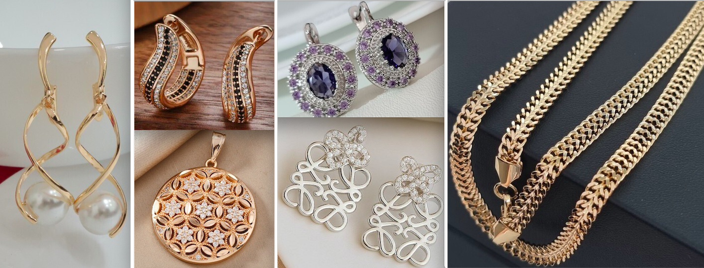 Нереальный выбор ювелирной бижутерии! От дубайского золота до ювелирной стали, цены - блеск! Нереальный выбор ювелирной бижутерии! От дубайского золота до ювелирной стали, цены - блеск!