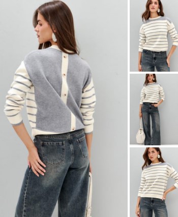 Джемпер с изюминкой! Хит продаж! Всего 1090р.+% Джемпер с изюминкой! Хит продаж! Всего 1090р.+%