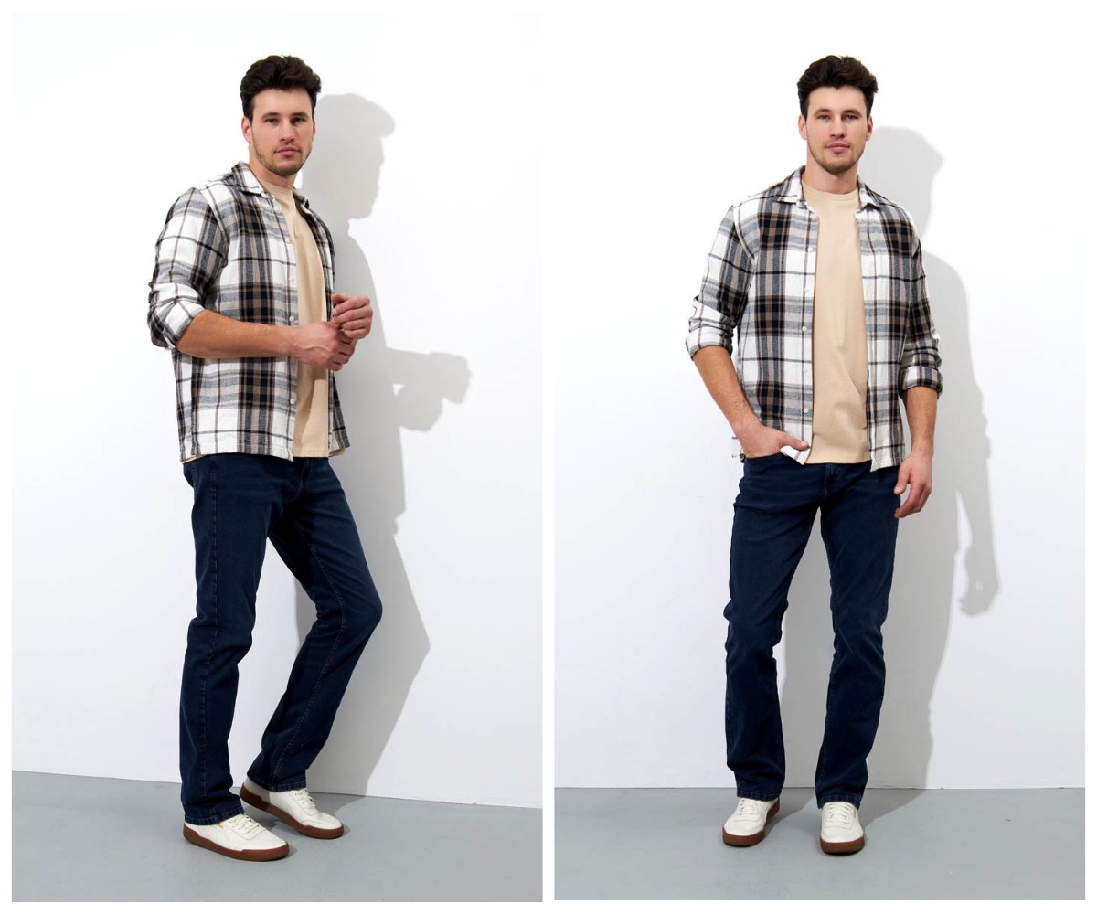 СКИДКА 10%! Мужские классические джинсы с пятью карманами. Посадка Slim fit (облегающие по бедру), средняя высота талии. Немного зауженные к низу. СКИДКА 10%! Мужские классические джинсы с пятью карманами. Посадка Slim fit (облегающие по бедру), средняя высота талии. Немного зауженные к низу.