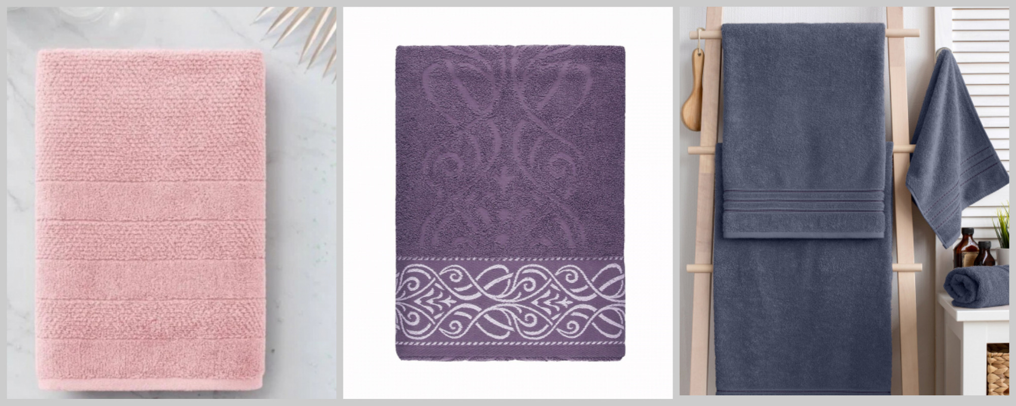 НОВОЕ В РАСПРОДАЖЕ! СКИДКИ на полотенца до-30%% Махра в стильном сером цвете от 138 руб ! разные размеры! ; фиолетовый с бордюром от 265 р! ; 70*140 Чайная роза всего 462 р! НОВОЕ В РАСПРОДАЖЕ! СКИДКИ на полотенца до-30%% Махра в стильном сером цвете от 138 руб ! разные размеры! ; фиолетовый с бордюром от 265 р! ; 70*140 Чайная роза всего 462 р!