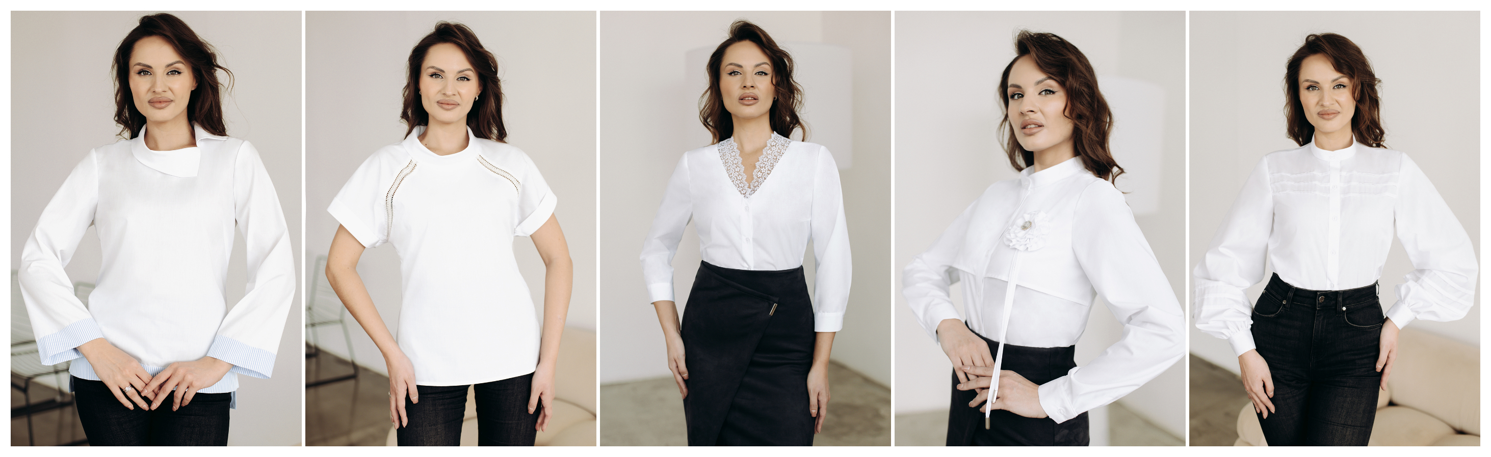 У Вас дресс-код?Стильные модели белых блузок с длинным, коротким и рукавом 3/4. Самые комфортные и дышащие ткани.Р-ры 44-62. Сбор 49 У Вас дресс-код?Стильные модели белых блузок с длинным, коротким и рукавом 3/4. Самые комфортные и дышащие ткани.Р-ры 44-62. Сбор 49