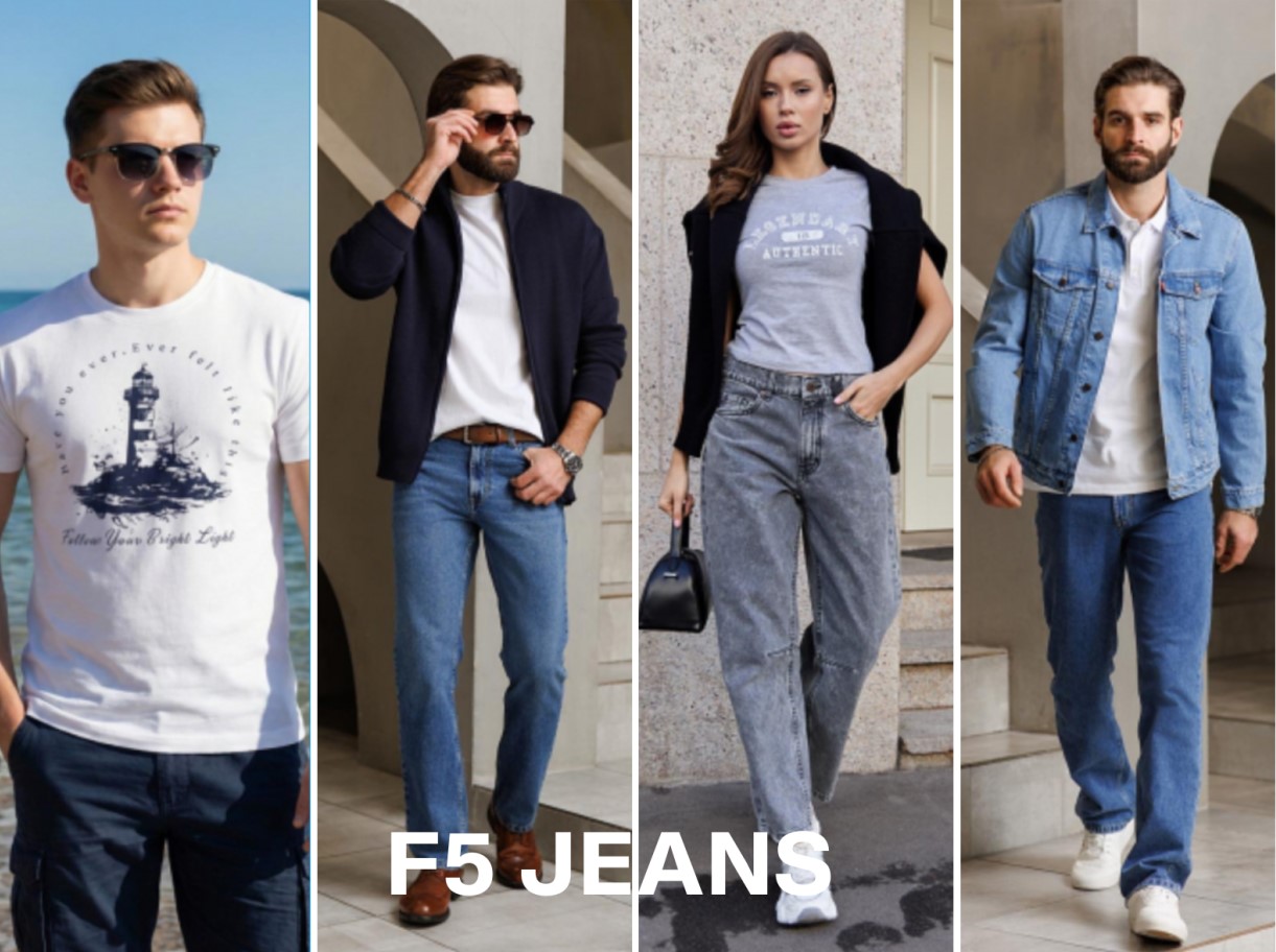 F5 Jeans. Джинсы, футболки, поло, рубашки, шорты, платья. Поступлении мужских футболок! Молодежный и повседневный стиль. В.3/26 F5 Jeans. Джинсы, футболки, поло, рубашки, шорты, платья. Поступлении мужских футболок! Молодежный и повседневный стиль. В.3/26